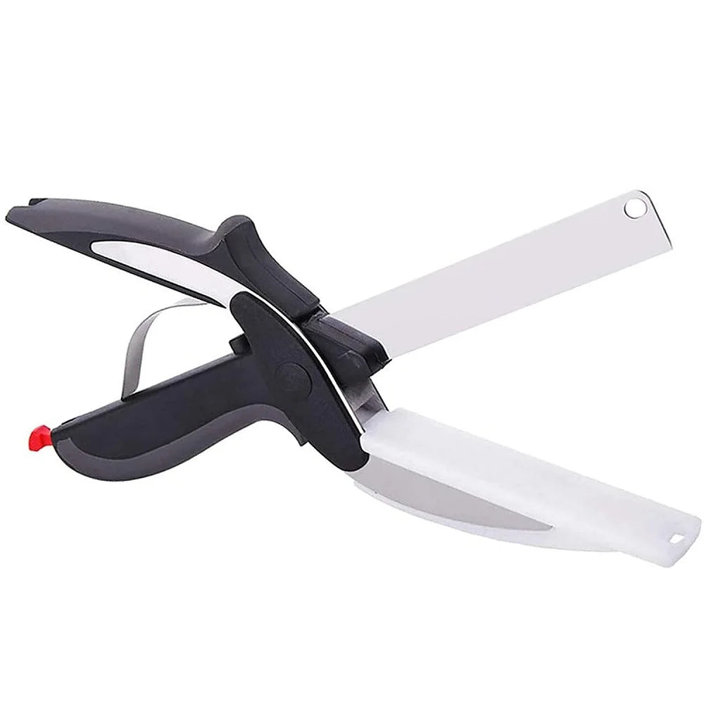 Kitchenscissors Chop scissors with cutting board