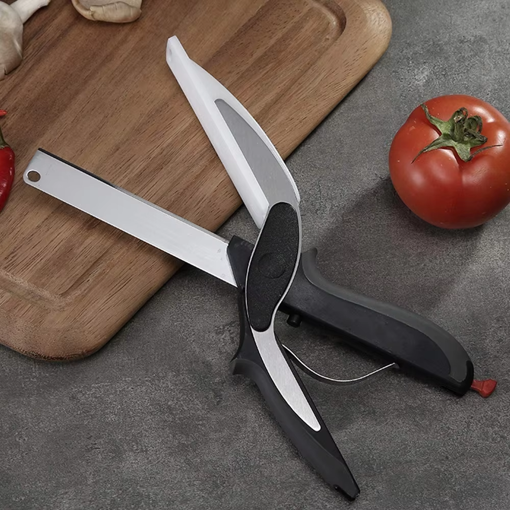 Kitchenscissors Chop scissors with cutting board